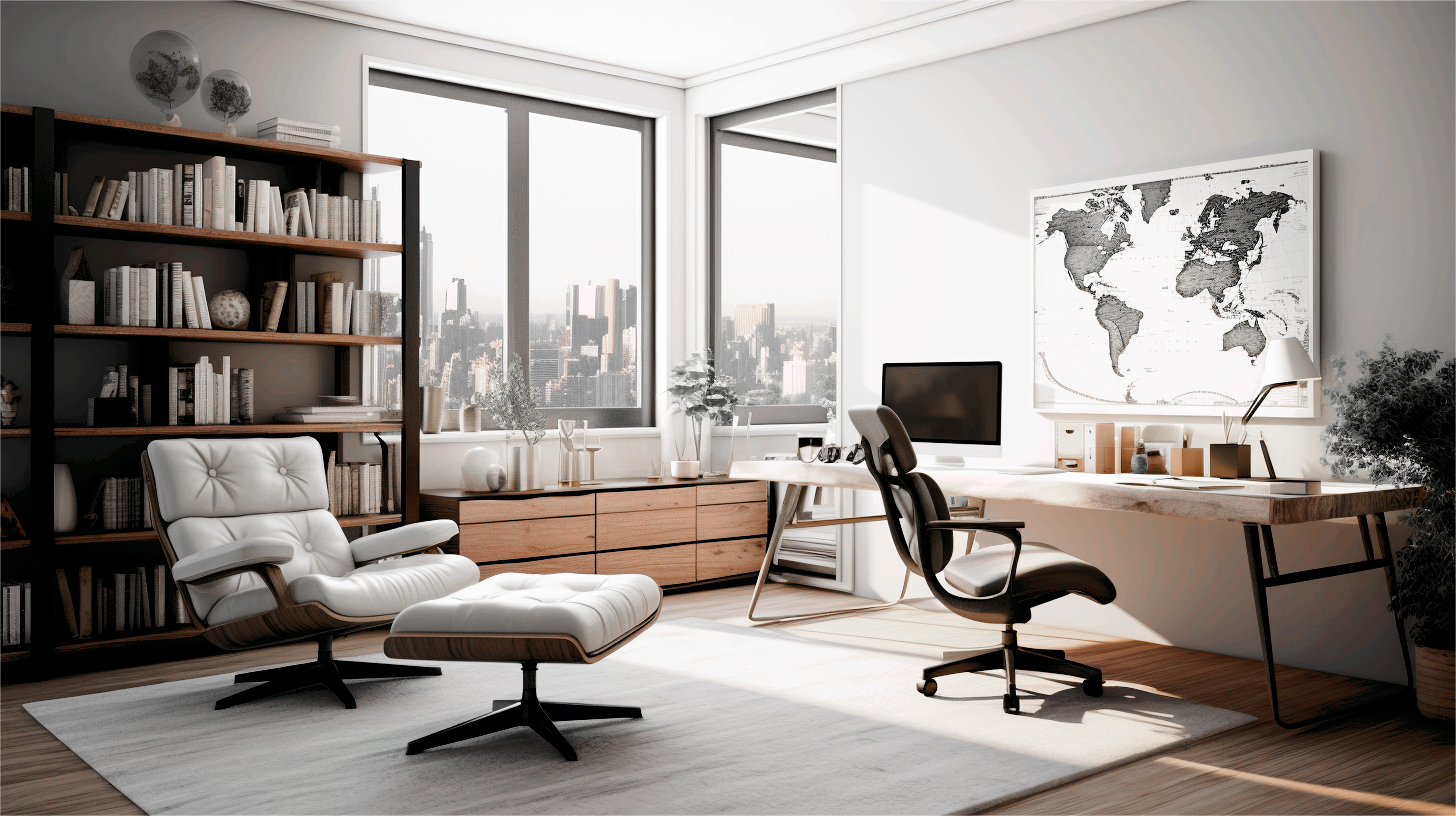 Armonía Feng Shui: Cómo organizar los muebles de oficina en casa