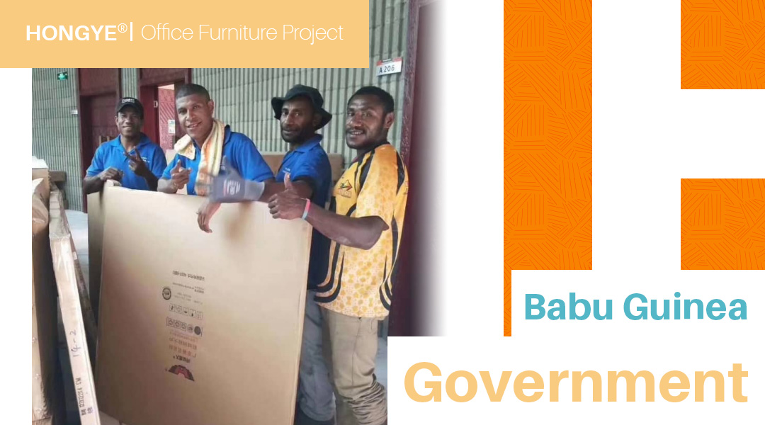 Exportar muebles de ingeniería para conferencias y muebles de ingeniería de oficina al Golfo de Babu Guinea