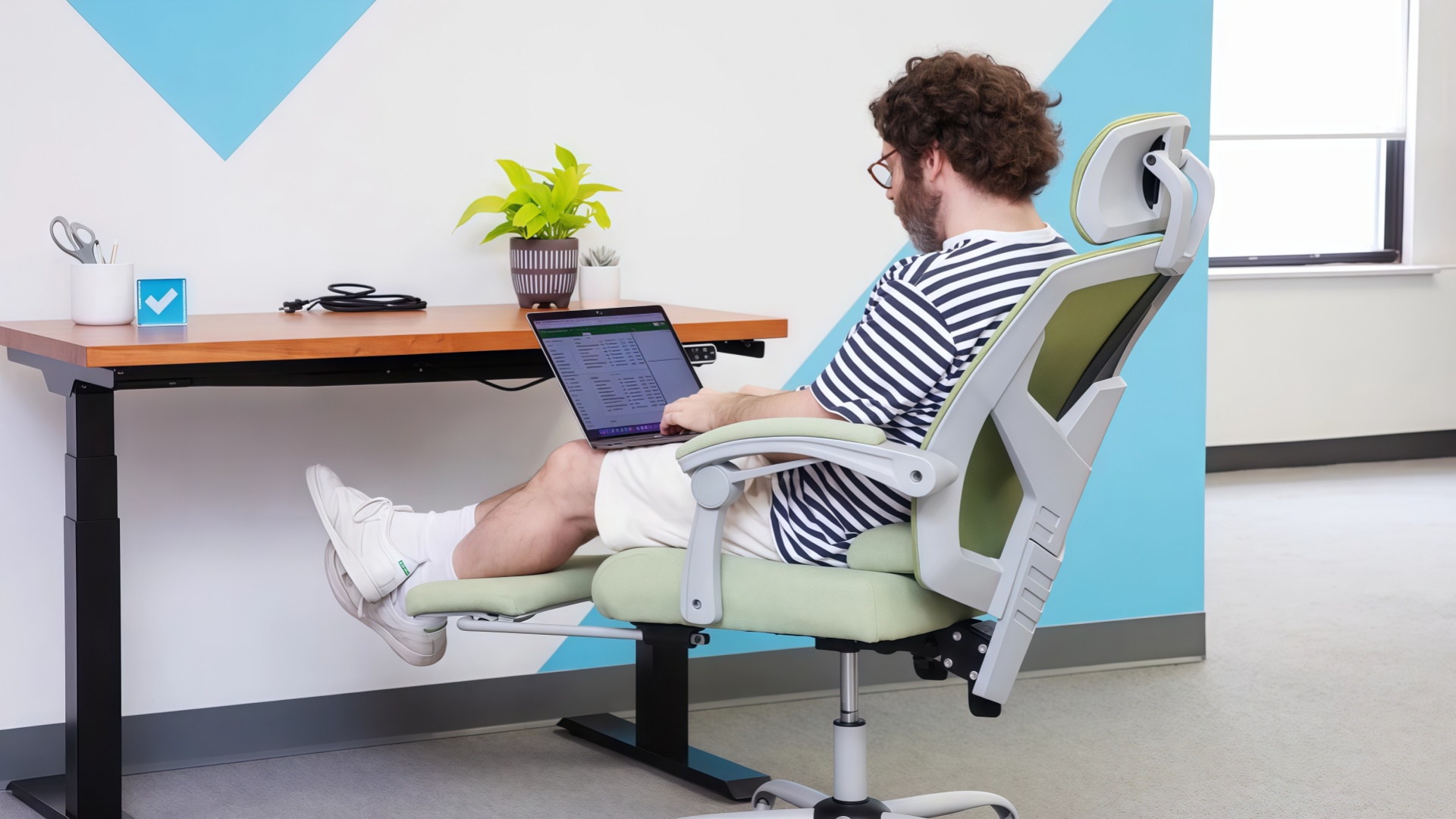 Reclining Office Chair Silla de oficina reclinable