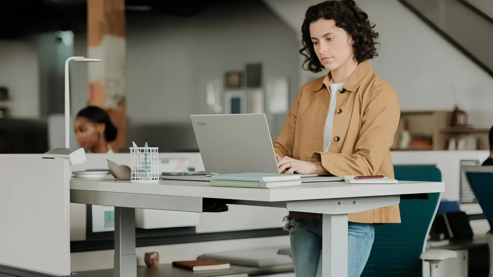 adjustable office desk escritorio de oficina ajustable