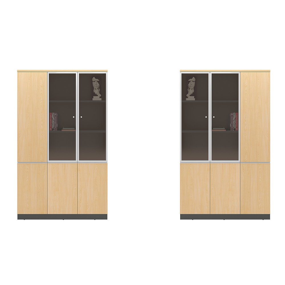 JIANGNAN elegante serie archivador de tres puertas |W1200*D400*2000(mm)
