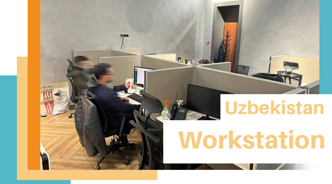 Partición de oficina para proyecto de Uzbekistán
