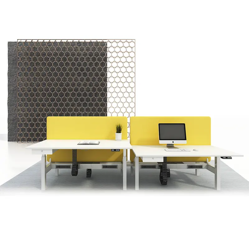 Hongye Height Adjustable Standing Desk for Office Escritorio de pie ajustable en altura Hongye para oficina