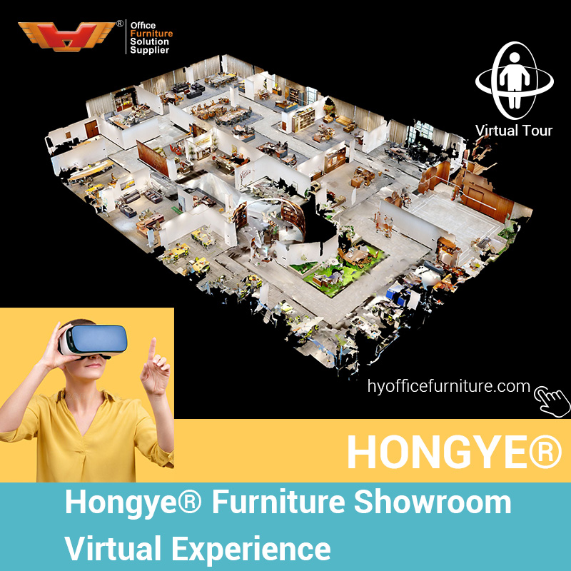 La sala de exposición virtual de Hongye Furniture Group está en línea
