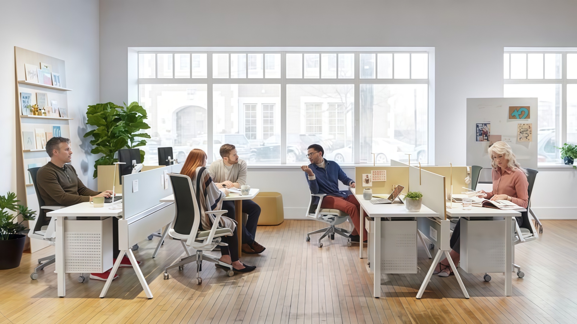 optimización del espacio de oficina