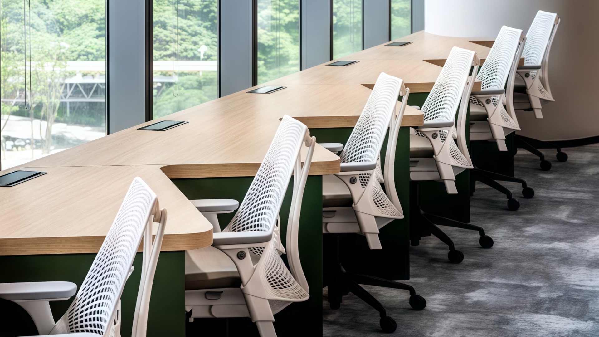 silla de oficina ergonómica
