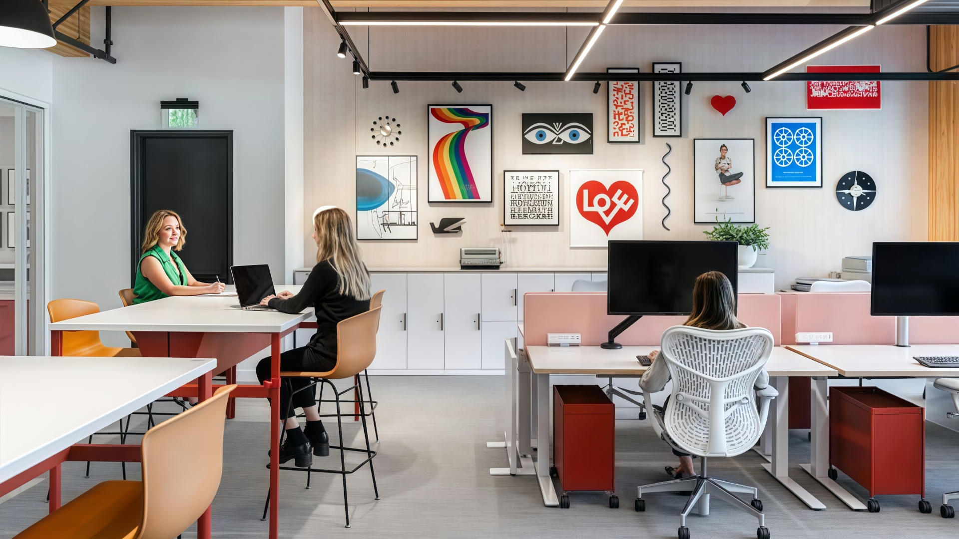 muebles de bienestar de oficina