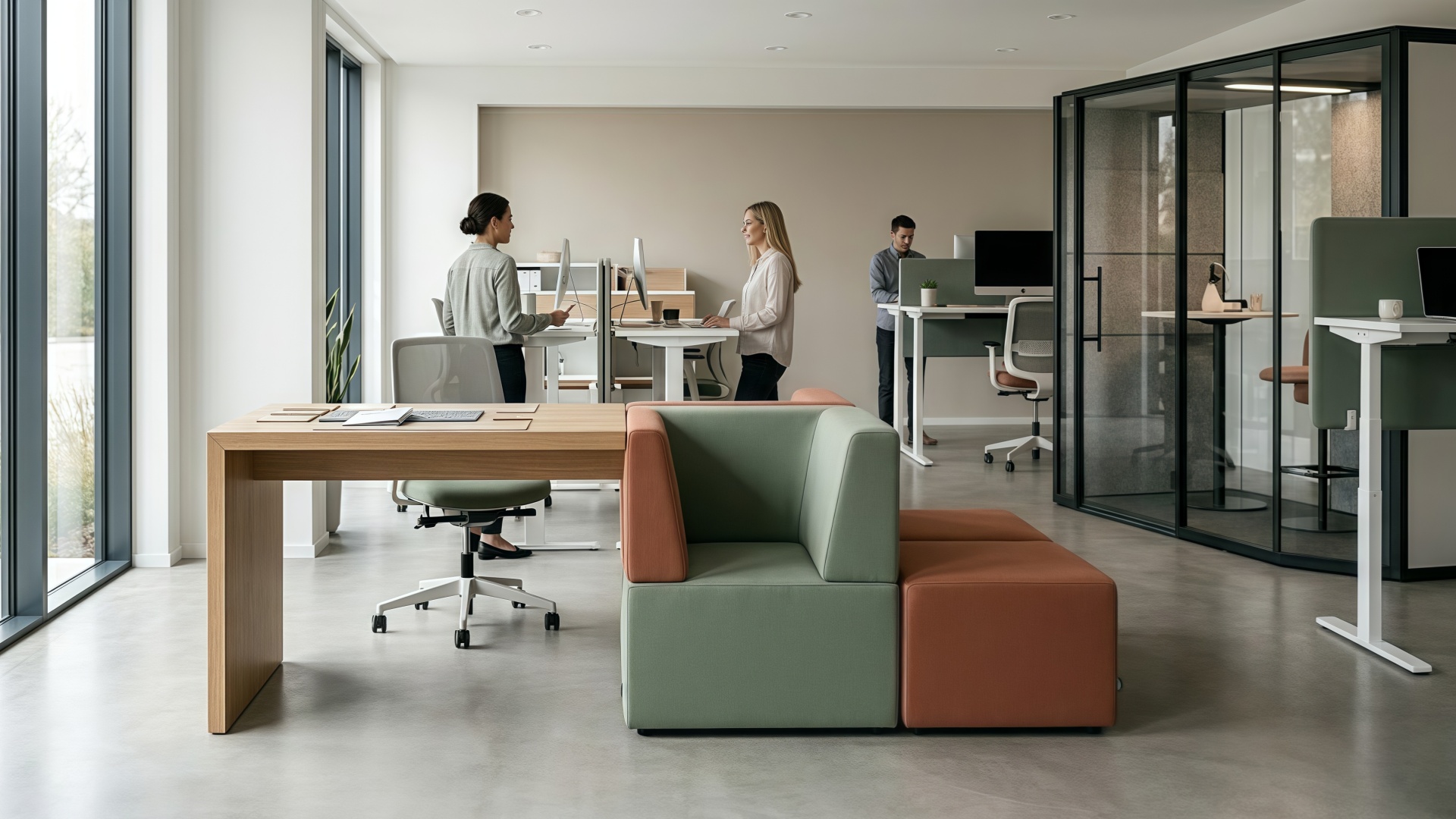Office Modular Systems Sistemas modulares de oficina