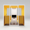 HongYe Office Pods en blanco para reuniones de 5 personas