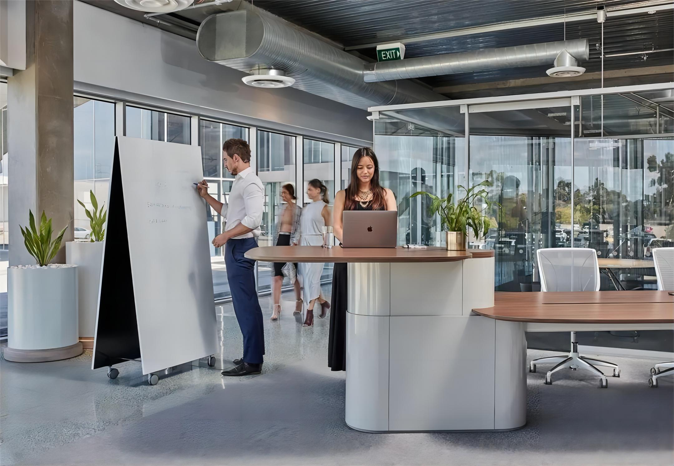 Soluciones |Creación de un entorno de oficina adaptable con Hongye