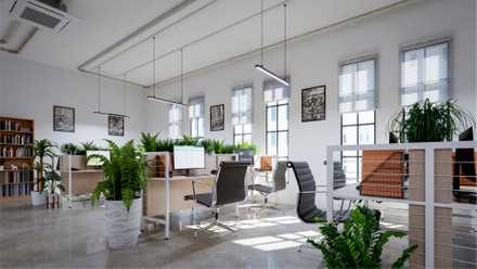 Solución de mobiliario para espacios de trabajo