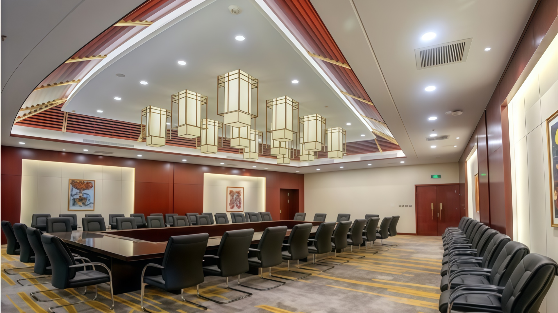 sala de conferencias