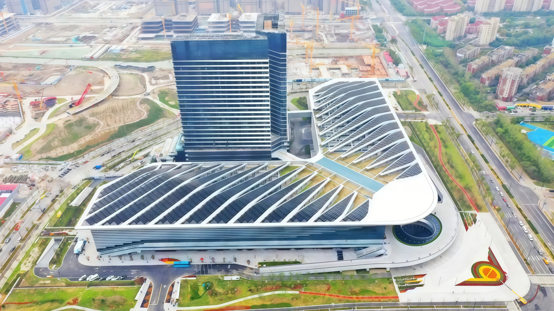 Lingang Center in Shanghai Centro Lingang en Shanghai
