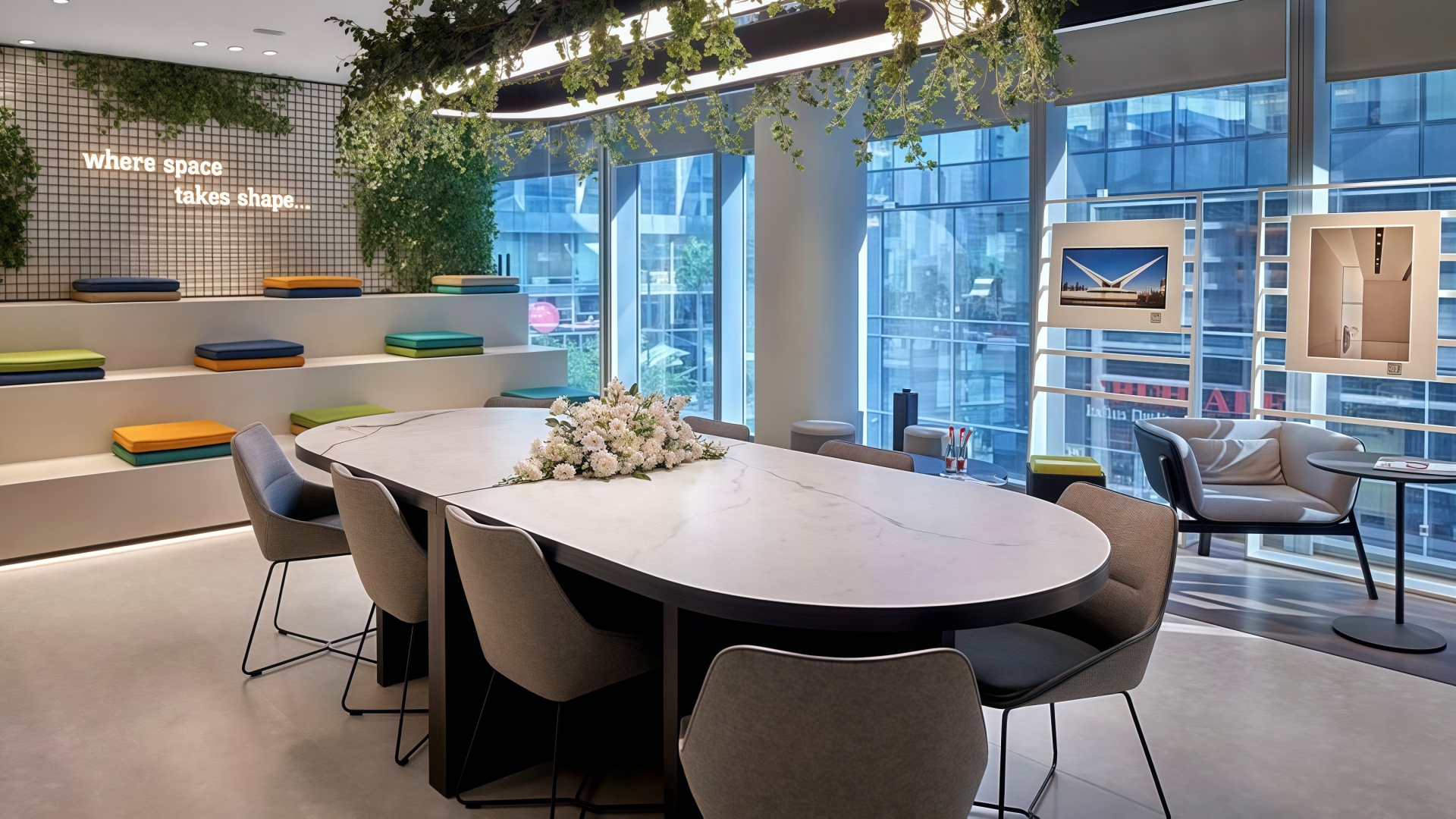 dise&ntilde;o de interiores de oficina