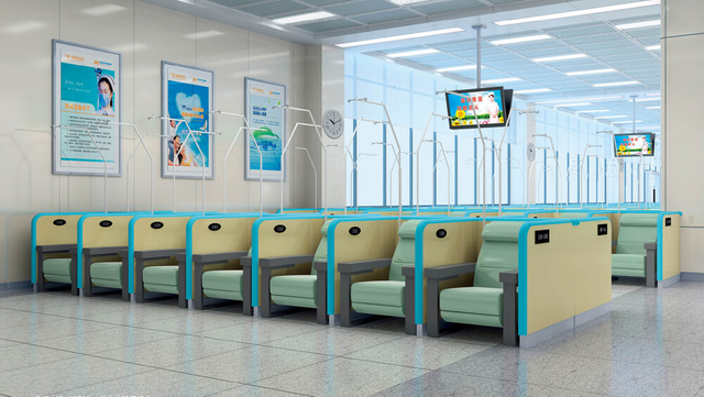 Sillas de infusión de quimioterapia médica para hospitales