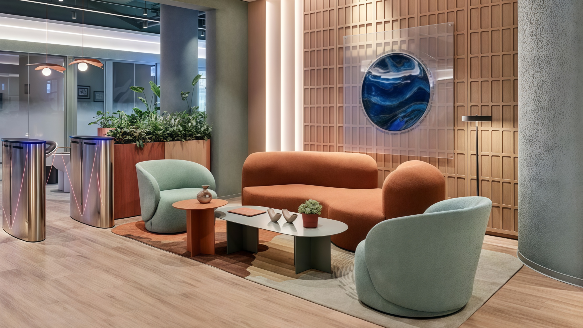 dise&ntilde;o de interiores de oficina