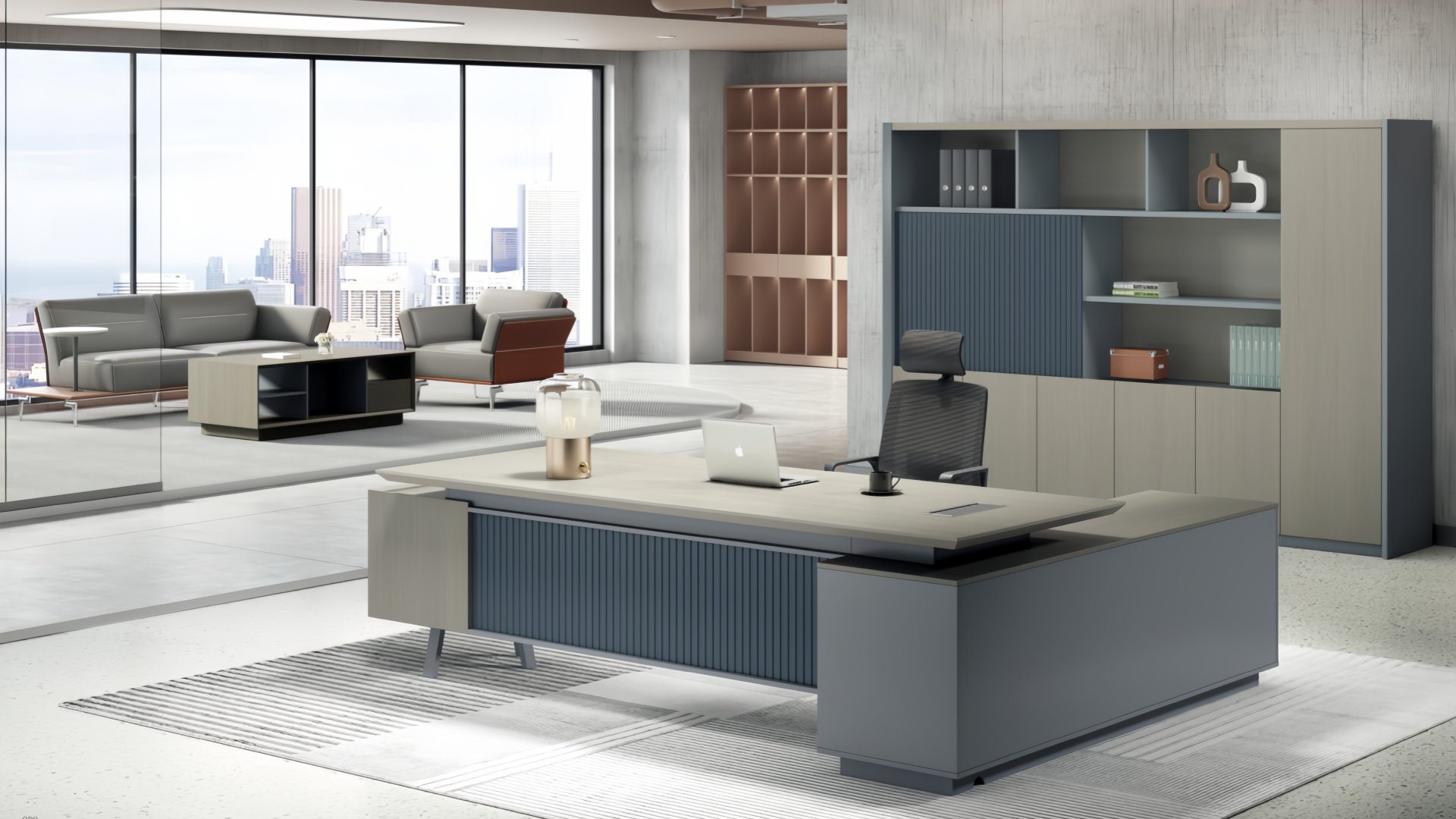 5 muebles de oficina imprescindibles para una elegante oficina de director ejecutivo