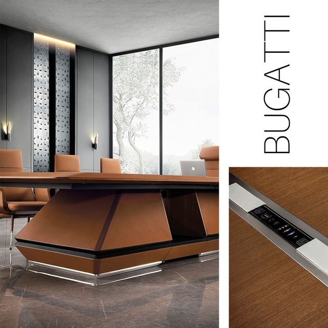 Mesa de reunión serie JUEDU BUGATTI |W4200*D1600*H750(mm)|W3600*D1600*H750(mm)|