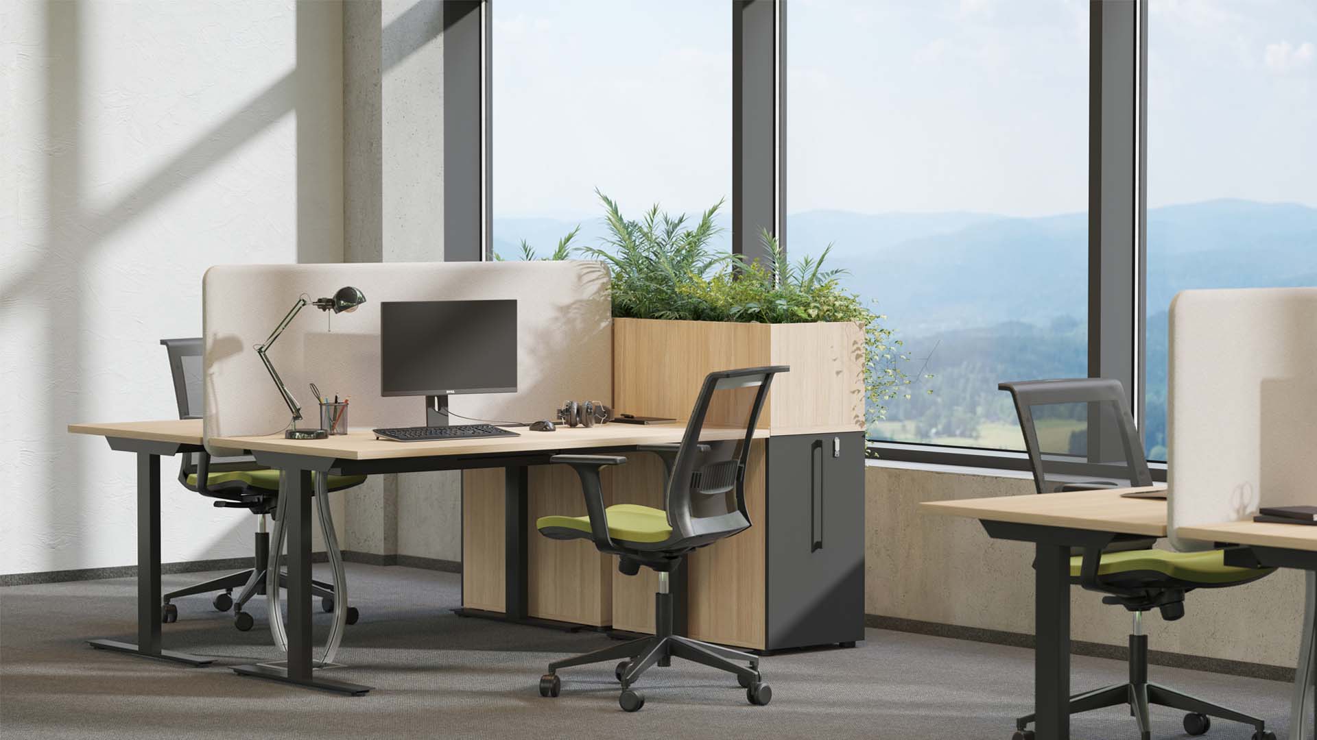 Guía de altura de escritorio de oficina estándar: configuraciones ergonómicas para espacios de trabajo modernos