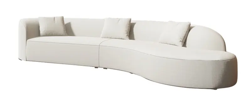 Sal&oacute;n modular de 6 plazas con chaise