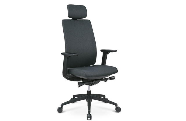 Silla de oficina ergonómica ajustable