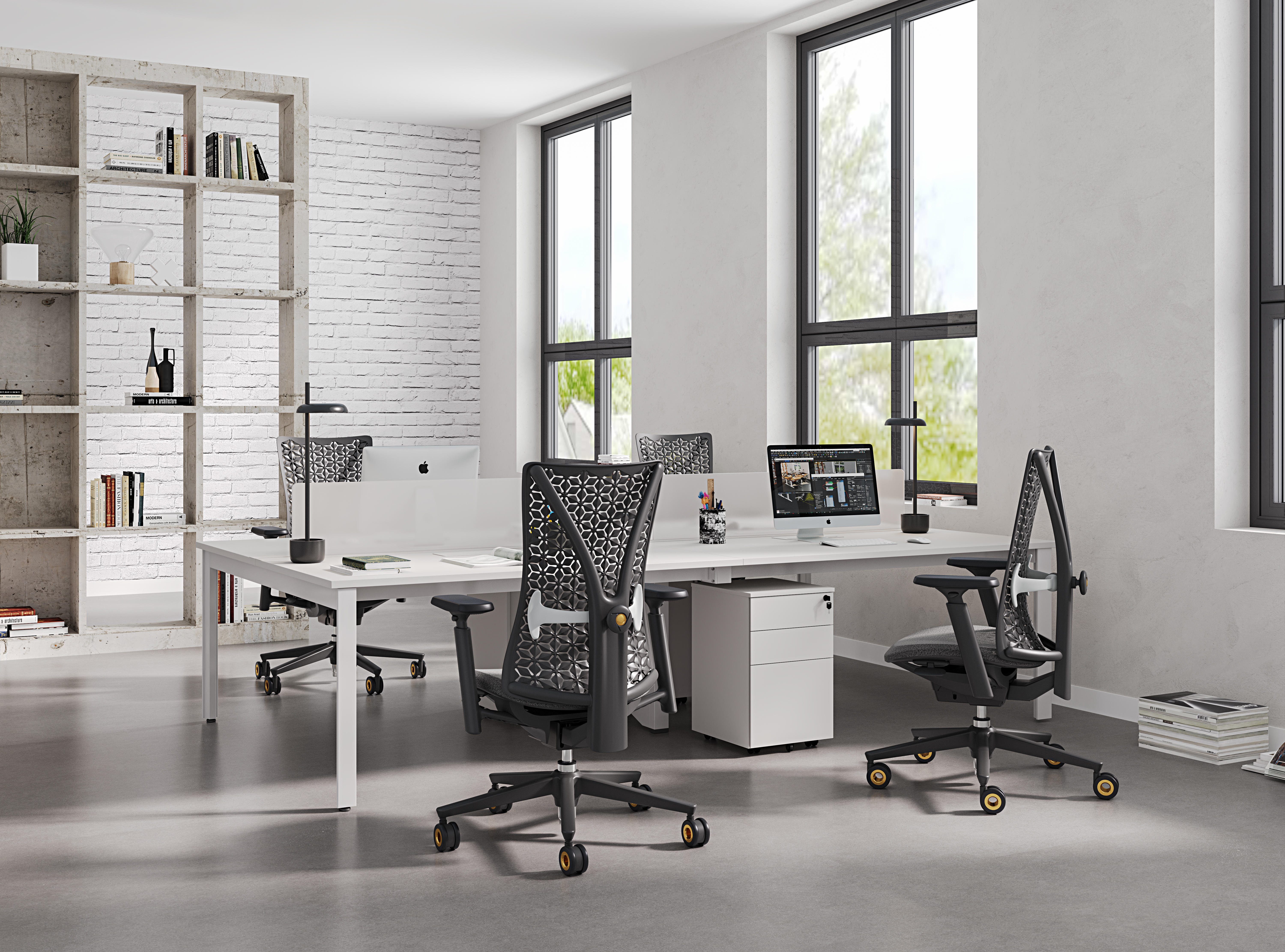 silla de oficina luci