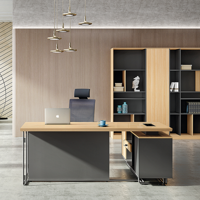 Escritorio ejecutivo serie JIANGNAN VERO |W1600*D1600*H750(mm) |W1600*D700*H750(mm)