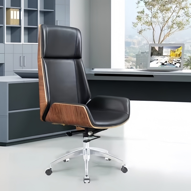 silla de oficina de cuero 2