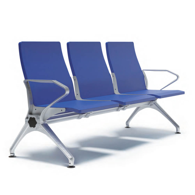 Sillas de sala de espera de clínica médica