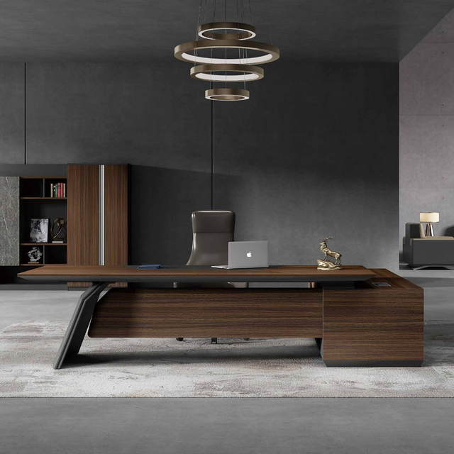 Escritorio ejecutivo de la serie JIANGNAN ZHUPIN |W2800*D2600*H760(mm) |W3200*D2600*H760(mm)