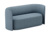 Sofá modular de tela azul