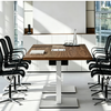Mesa de conferencias de madera moderna comercial