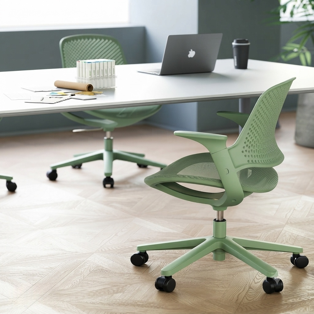 Silla de trabajo ergonómica con asientos de oficina de malla transpirable