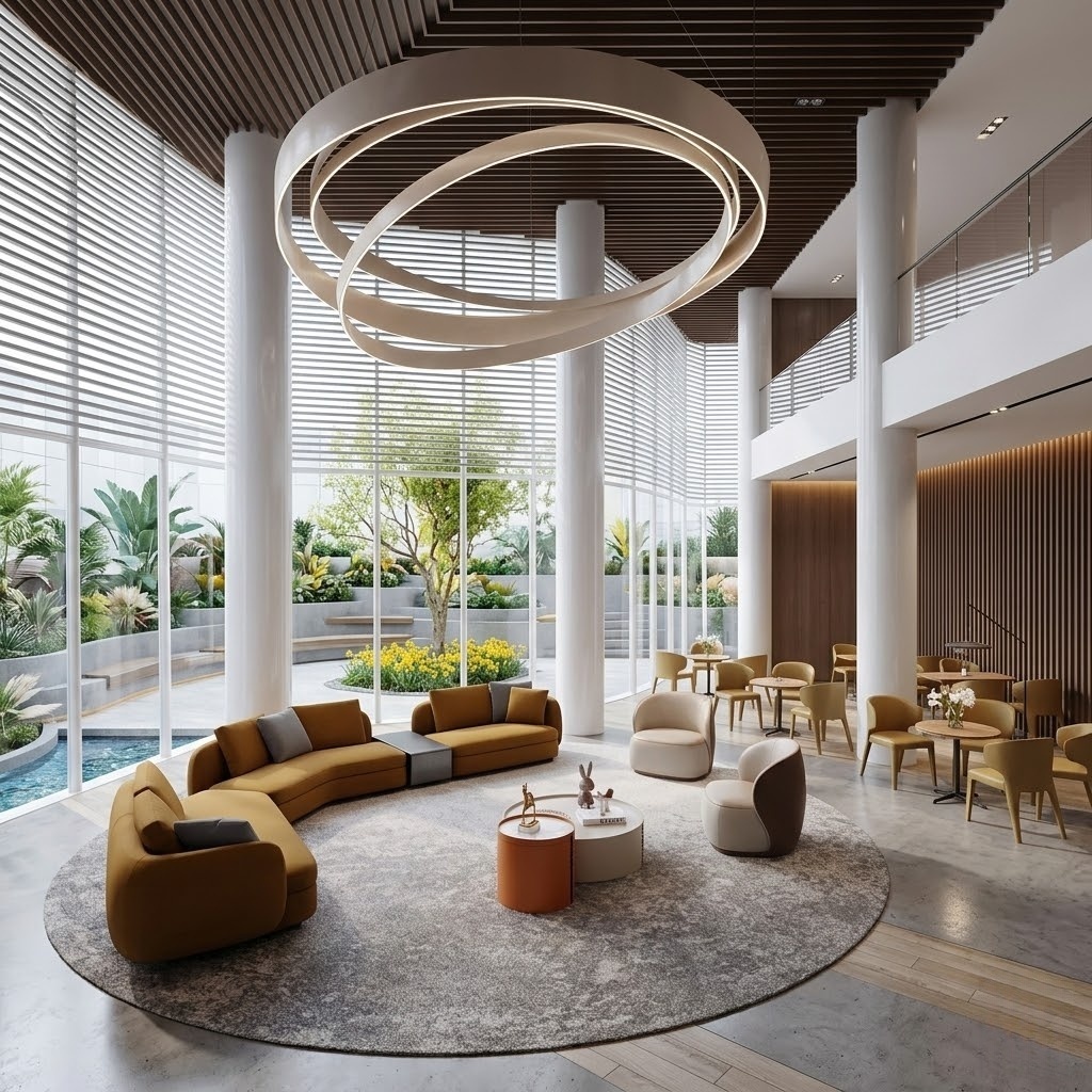 asientos de sal&oacute;n p&uacute;blico de oficina