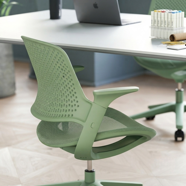 Silla de trabajo ergonómica con asientos de oficina de malla transpirable